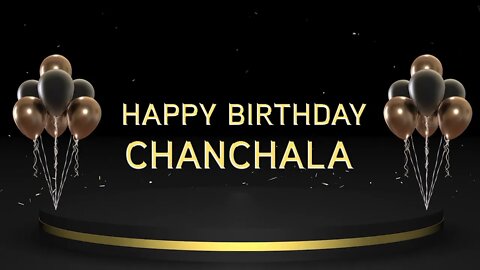 Wish you a very Happy Birthday Chanchala