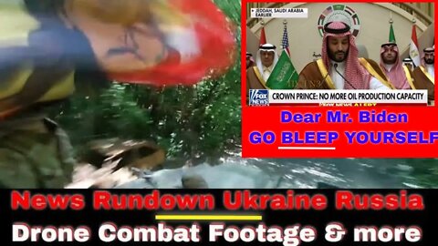 News Rundown. Drone Combat footage, Minor KaBoom combat.. and more. Ukraine Russia War