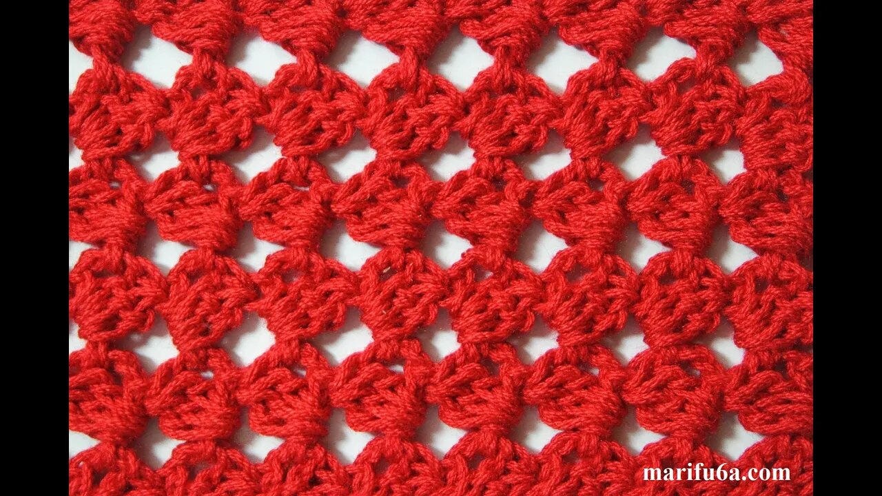 How to crochet cluster stitch free written pattern in description