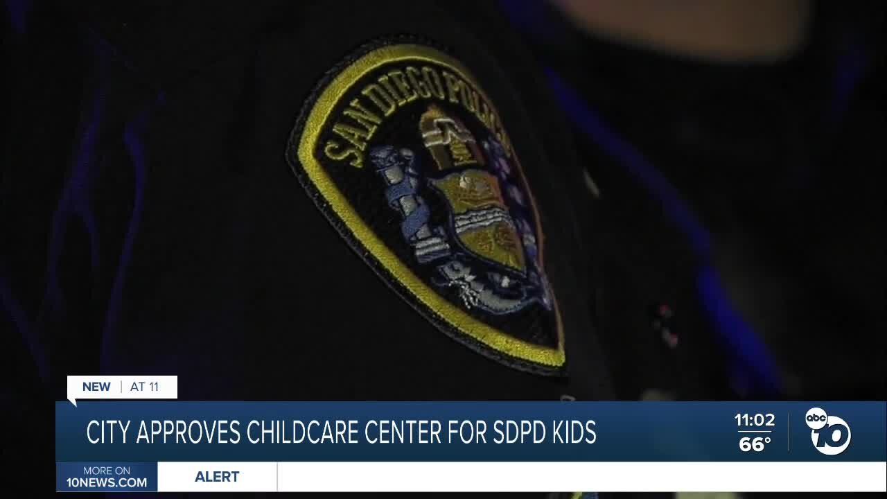 City approves child care center for SDPD officers' kids