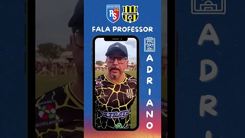 📋FALA PROFESSOR📋ADRIANO - REAL FERROVIÁRIO