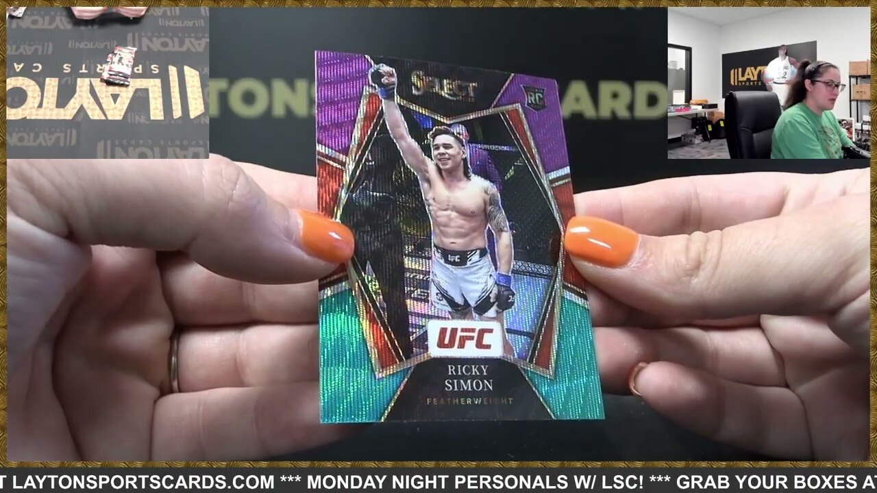 2022 SELECT UFC HOBBY BOX BREAK FOR JEFF E