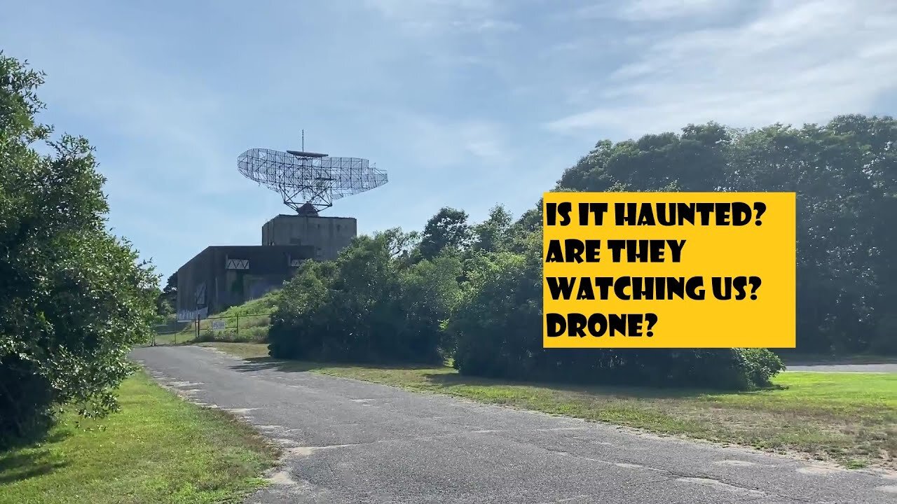 Drone bird? Haunted? Abandoned Radar Tower and battery - Montauk Point Camp Hero