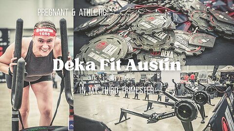 Deka Fit In My Third Trimester: Austin 2024 Mini Race Vlog