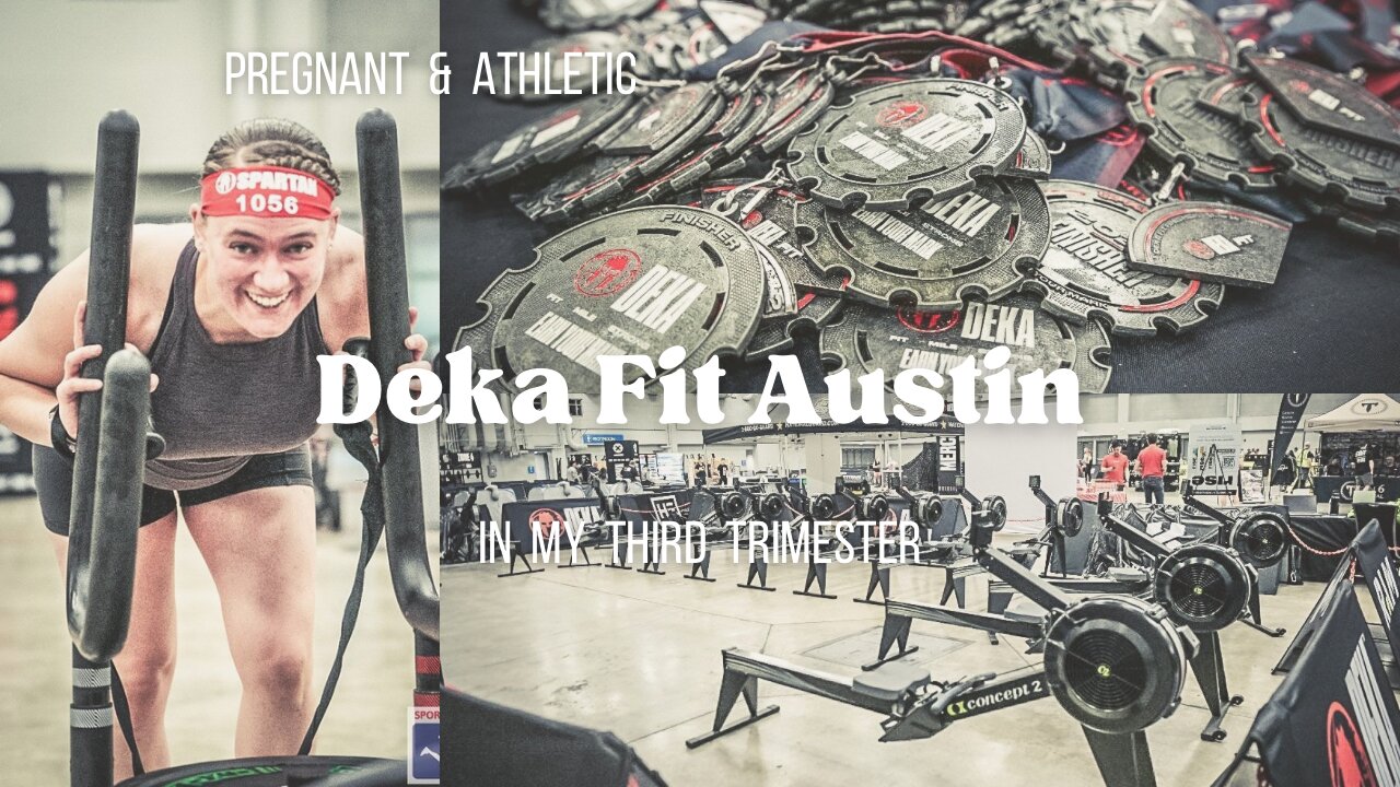 Deka Fit In My Third Trimester: Austin 2024 Mini Race Vlog