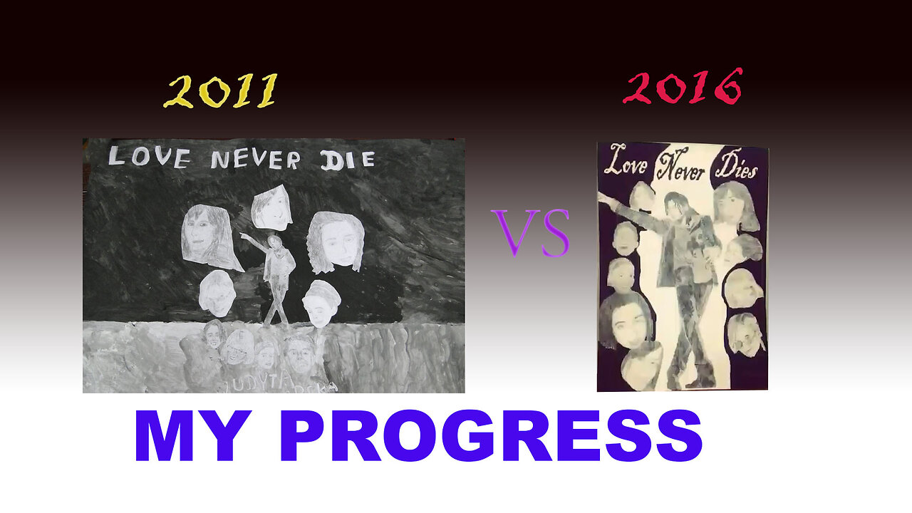 J.N. Love Never Dies 2011 vs Love Never Dies 2016 - For Fans Of Michael Jackson 2 ( My progress)