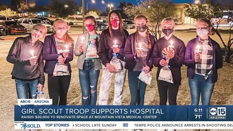 Queen Creek Girl Scouts offer lasting light during dark times
