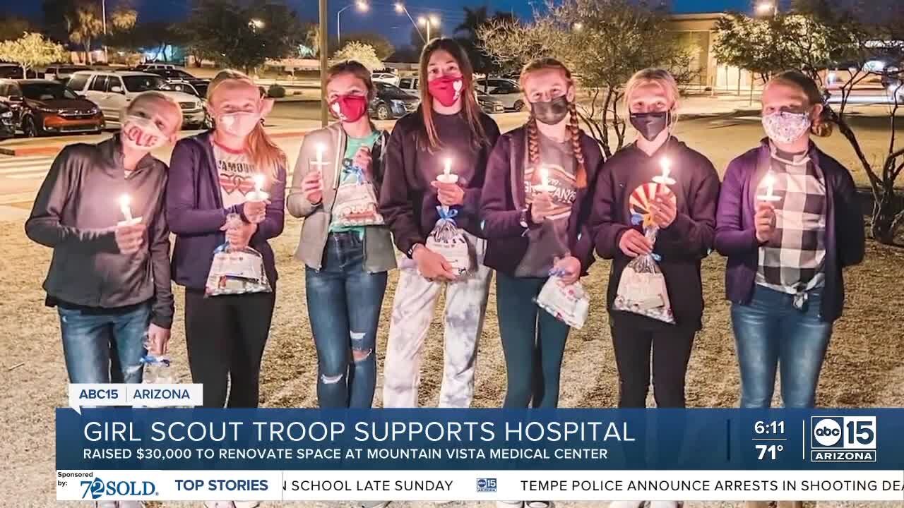 Queen Creek Girl Scouts offer lasting light during dark times