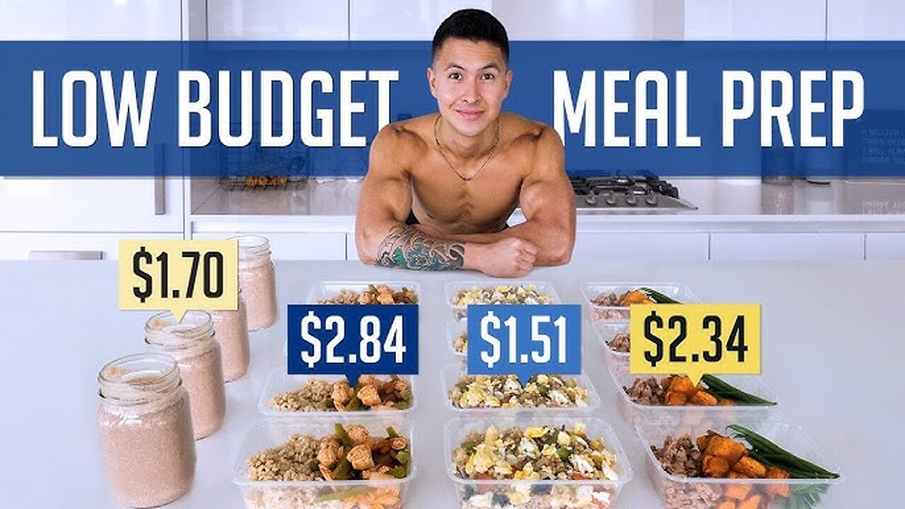 The CHEAPEST Meal Plan to Lose Fat (HEALTHY & EASY)