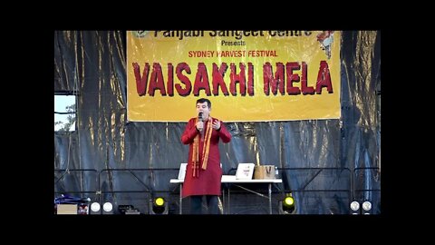 Charles Thomson at Vaisakhi Mela 2021