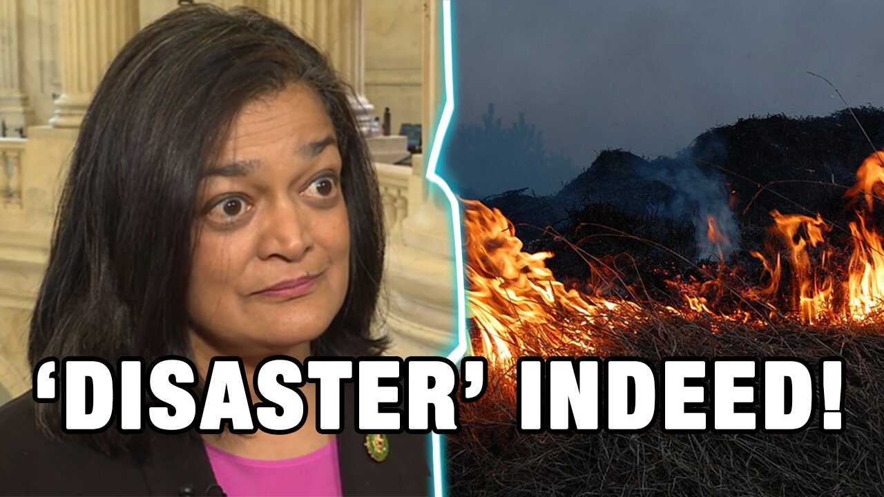 Rep. Jayapal Slips Fictitious 'Climate Disaster' Claims Into Immigration Rant