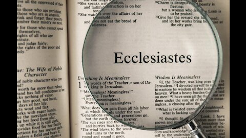 Ecclesiastes 3