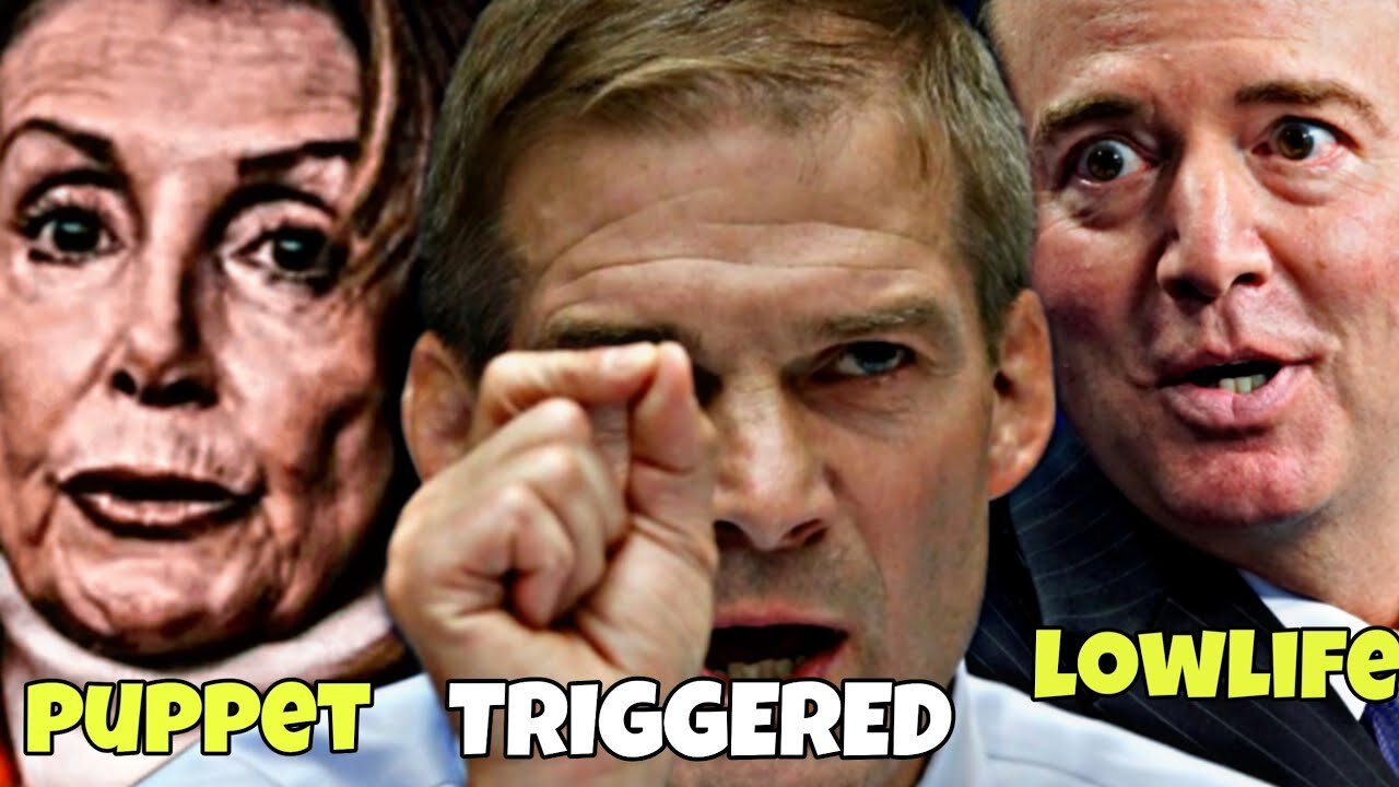 " SHE IS DRUNK WITH POWER"Jim Jordan Gets Completely HUMILIATE Nancy Pelosi In Congress