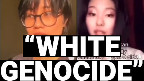 Racist Tik Tok advocates for "WHITE GENOCIDE"