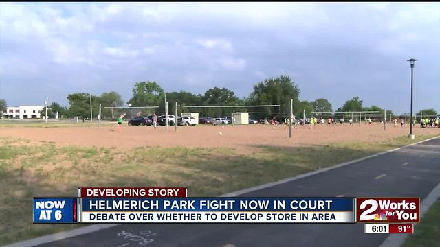 Helmerich Park debate now in court
