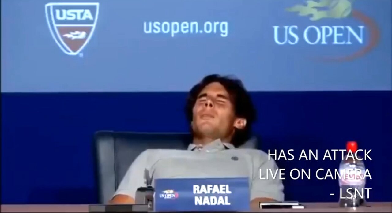 Rafael Nadal goes into cardiac arrest live on TV, vaccine?