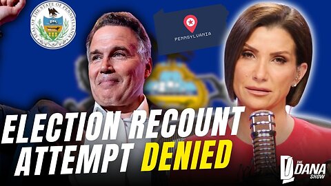 Election Recount Attempt Denied | The Dana Show LIVE On Rumble!