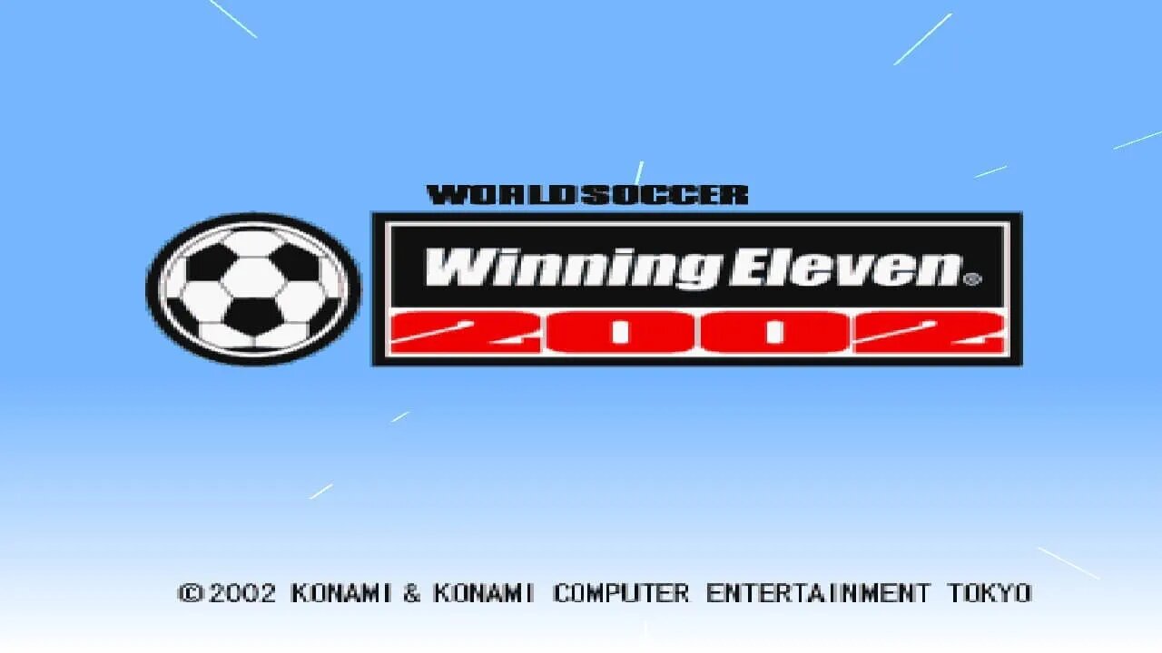 Winning Eleven 2002 - Gameplay 25 anos de PlayStation