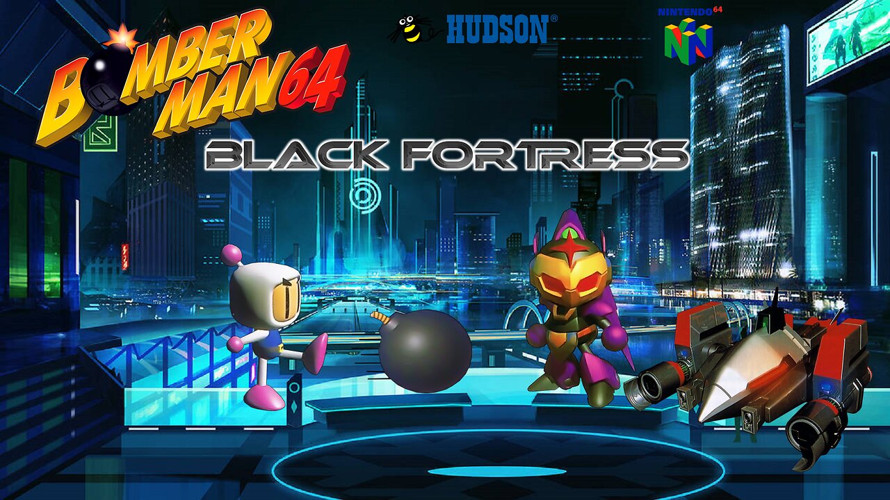 Bomberman 64 (Nintendo 64) Original Soundtrack - Black Fortress Stage theme [Flac Quality]