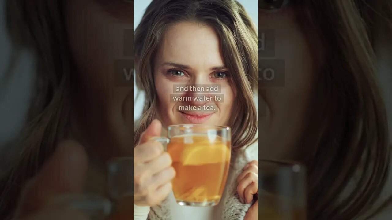 The Tea That Everyone Should Drink To Protect Themselves From Colds And Flu #shorts