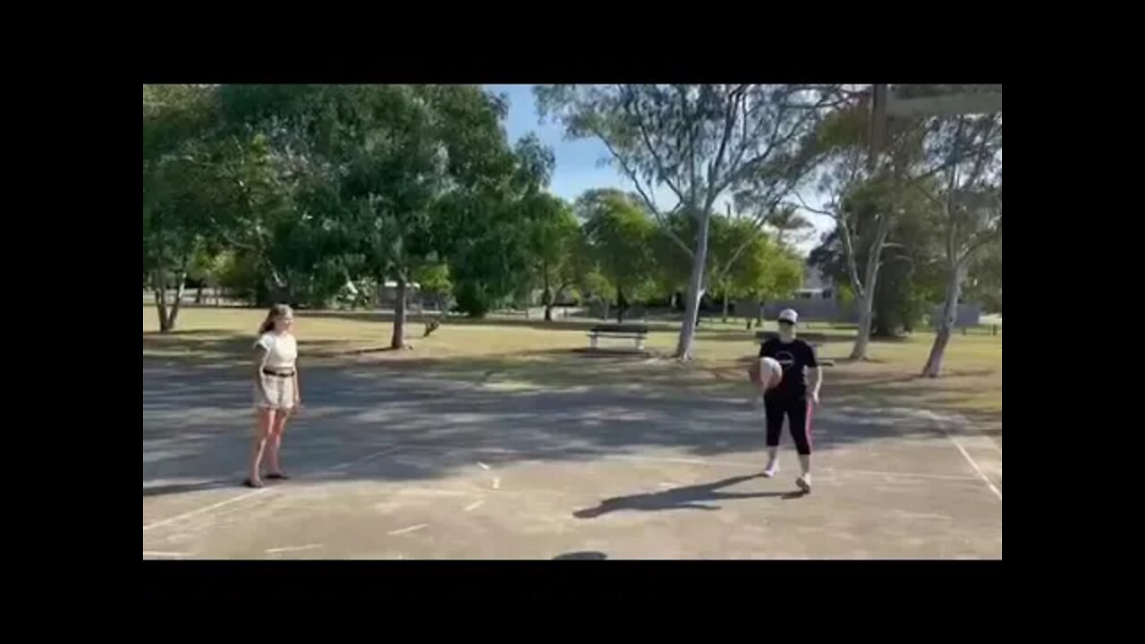 Grace shooting the He/She’s on fire