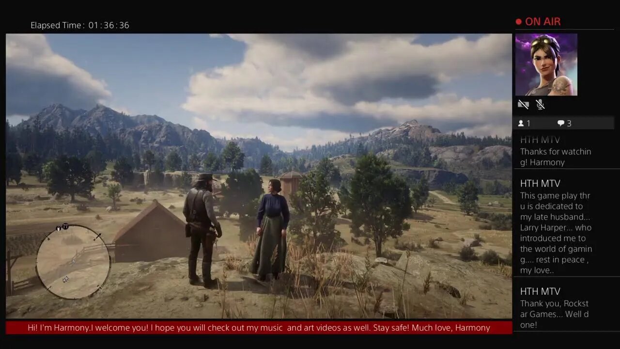 LarrysGirl1965's Live PS4 Broadcast Red Dead Redemption 2 Epilogue Part 2 Continued 4