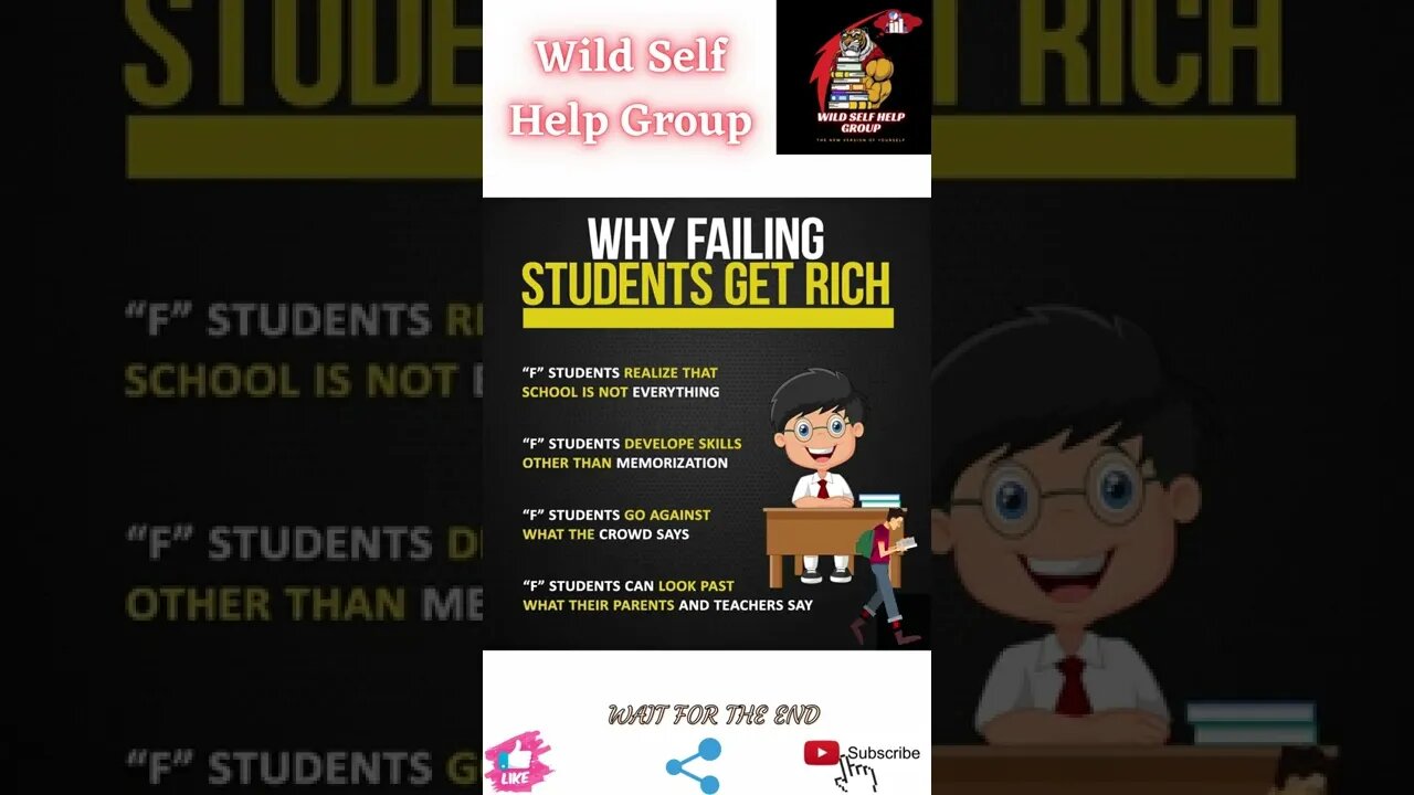 🔥Why failing students get rich🔥#shorts🔥#wildselfhelpgroup🔥9 April 2022🔥