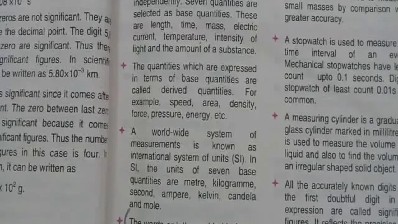 Physics Lecture#2 Pre 9th CH# 1Short Questions 16 to 25