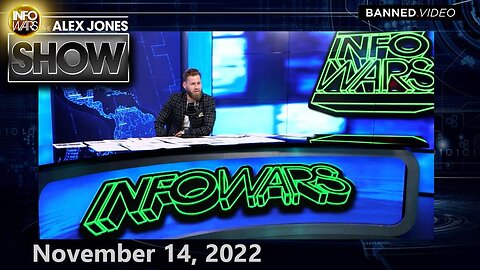 Emergency LIVE Broadcast: Deep State Scrambles to Secure House as Democrat Crypto Scheme Reveals Unprecedented Corruption – ALEX JONES SHOW 11/14/22