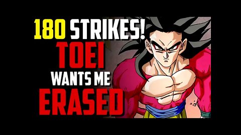 ABUSIVE TOEI wants to ERASE SAIYAN SCHOLAR with 180 MORE FALSE COPYRIGHT STRIKES! (Tjs Fans Rise Up)