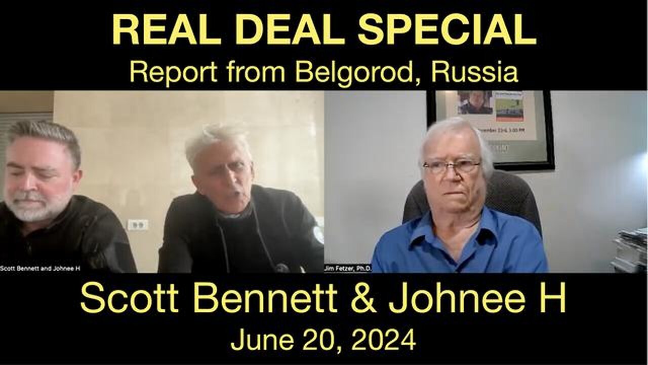 Real Deal SPECIAL: Report from Belgorod, Russia (20 June 2024)