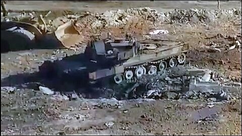 Tanques leopard de la OTAN/Ucrania destruidos por los rusos en Zaporozhye