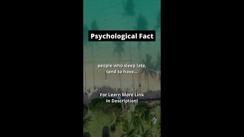 People who sleep... | Psychological Facts