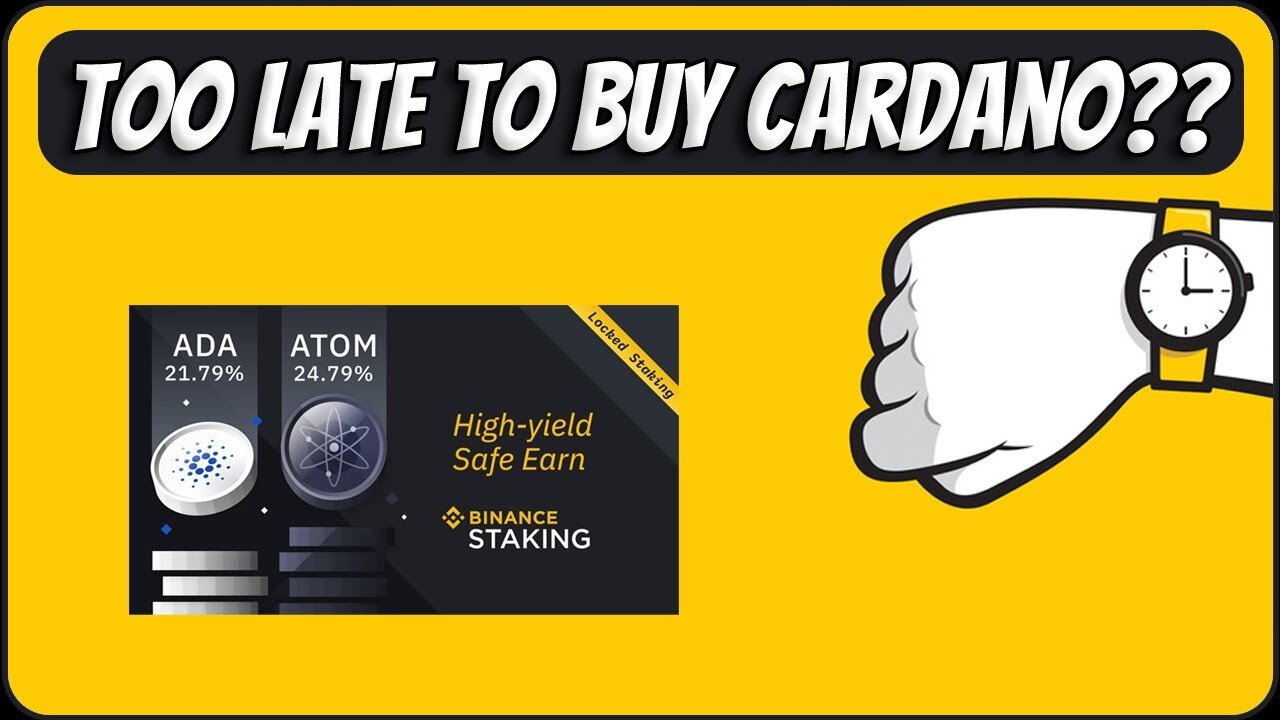 Too Late To Buy Cardano? Binance Staking Offering 20%+ Rewards ⚠