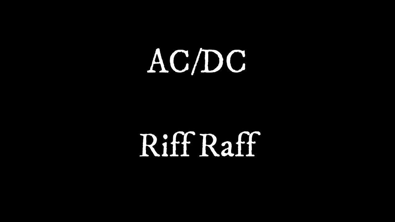 AC/DC - Riff Raff