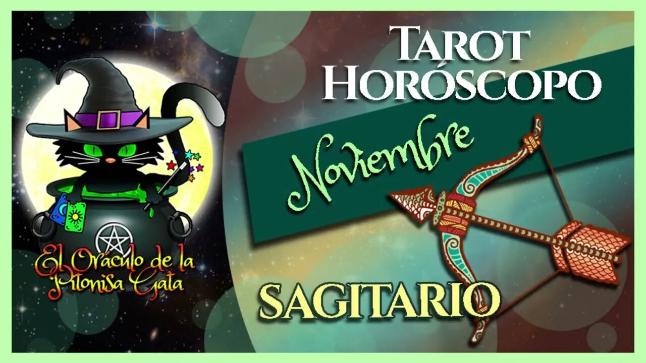 🌸SAGITARIO🌸noviembre 2023🧙‍♂️ TAROT Predicción signos del HORÓSCOPO 😺