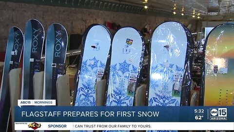 Flagstaff preparing for first snowfall of the season