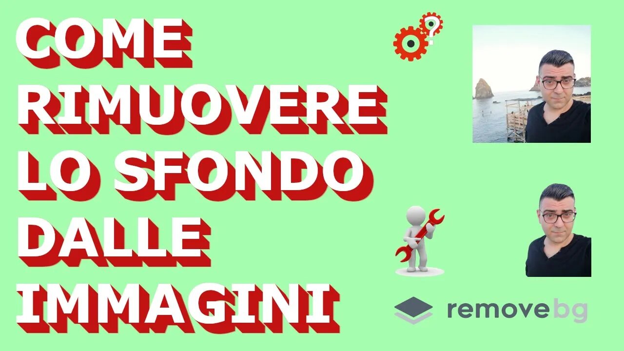 Come Rimuovere lo sfodo dalle immagini, ONLINE. Tutorial. Spiegato Semplice!