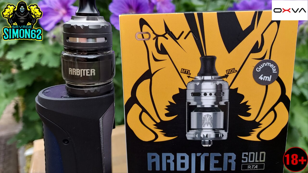 OXVA ARBITER SOLO MTL / RDL RTA REVIEW 🔞 #oxvasolorta#mtlrdlrta#vape