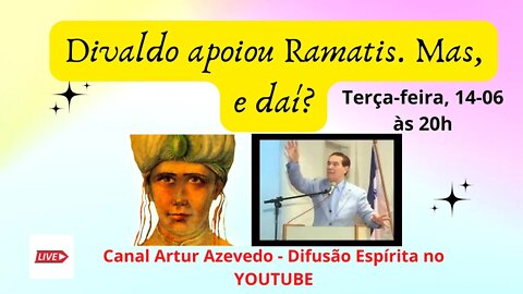 Divaldo apoiou Ramatis. Mas, e daí?