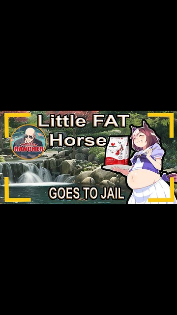 Miniature horse does not care