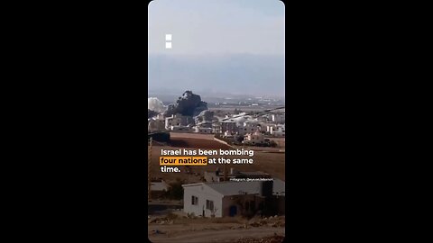 ISRAEL BOMBS 4 NATIONS IN 24 HRS
