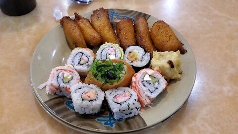 SUSHI 🍣 MEAL AT GRAND BUFFET RESTAURANT CASA GRANDE ARIZONA