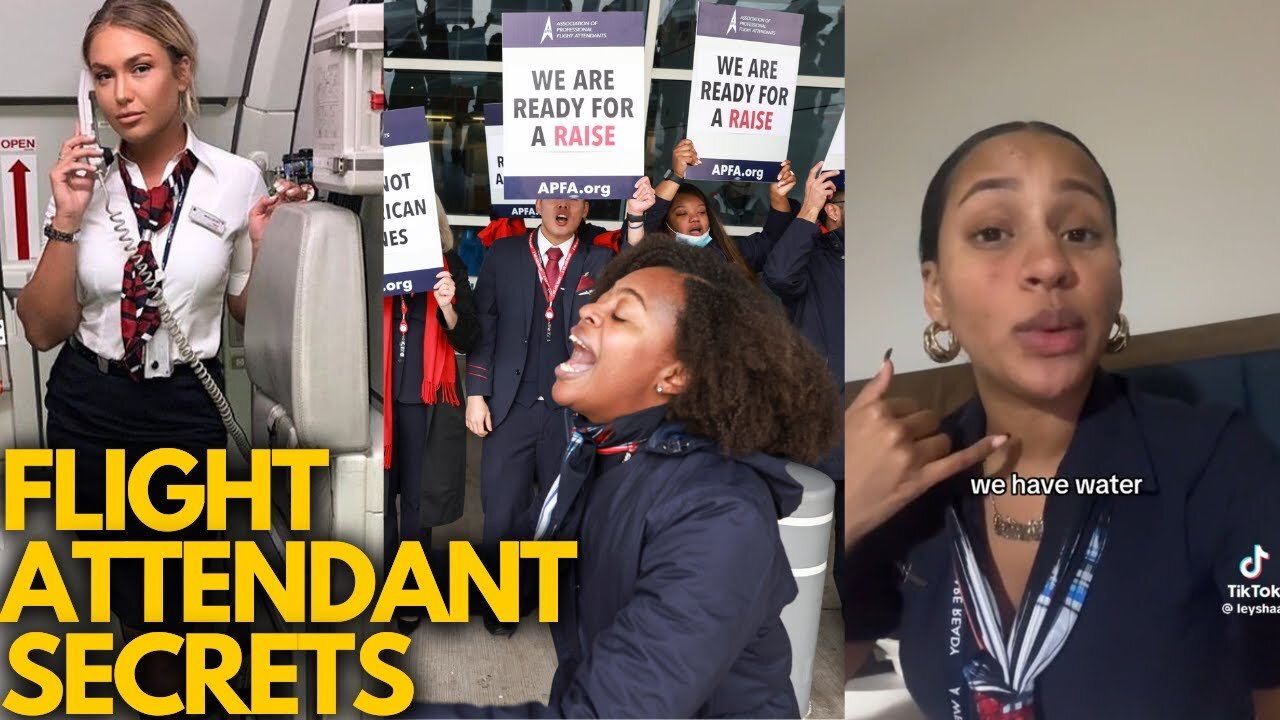 The TRUTH about FLIGHT ATTENDANTS