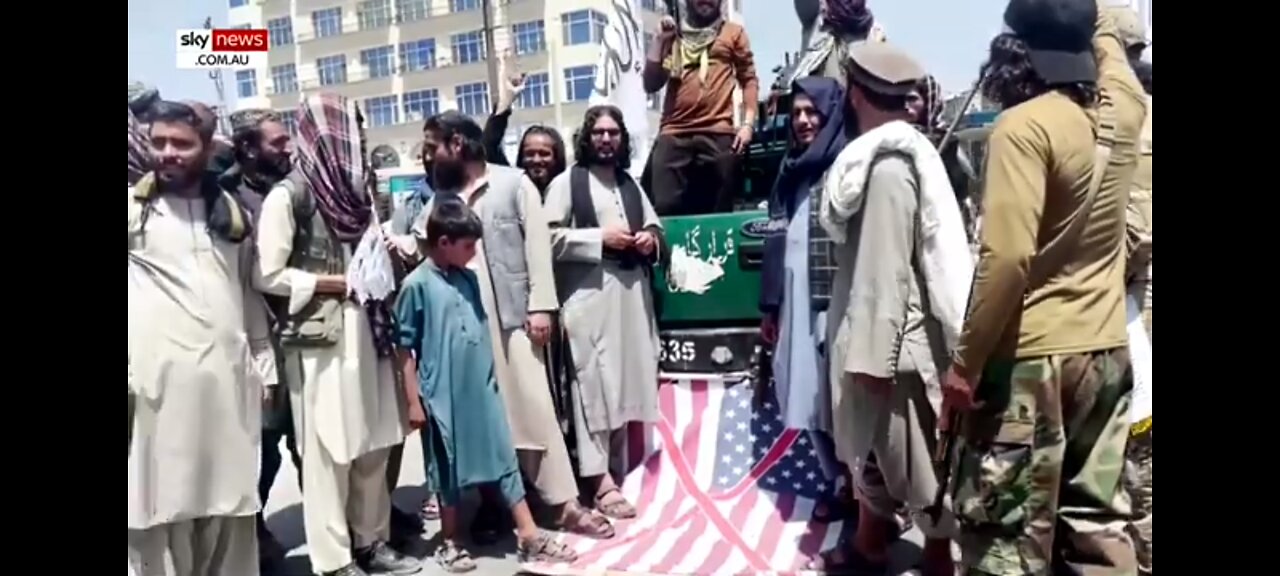 KAMALA'S SHAME: Taliban hold Parade with American armor Abandoned by Biden Administration's blundering withdrawal