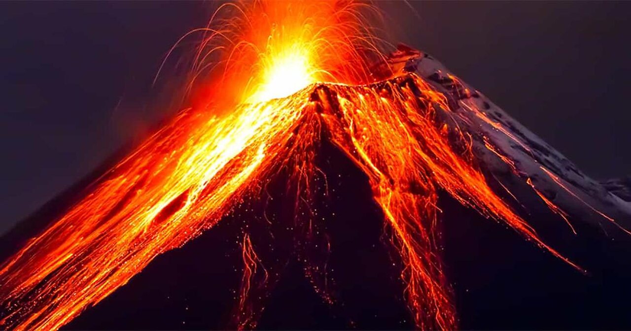 5 monster volcano caught on camera