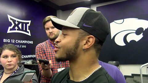 Kansas State Football | Deuce Vaughn Postgame Interview | K-State 37, Texas Tech 28