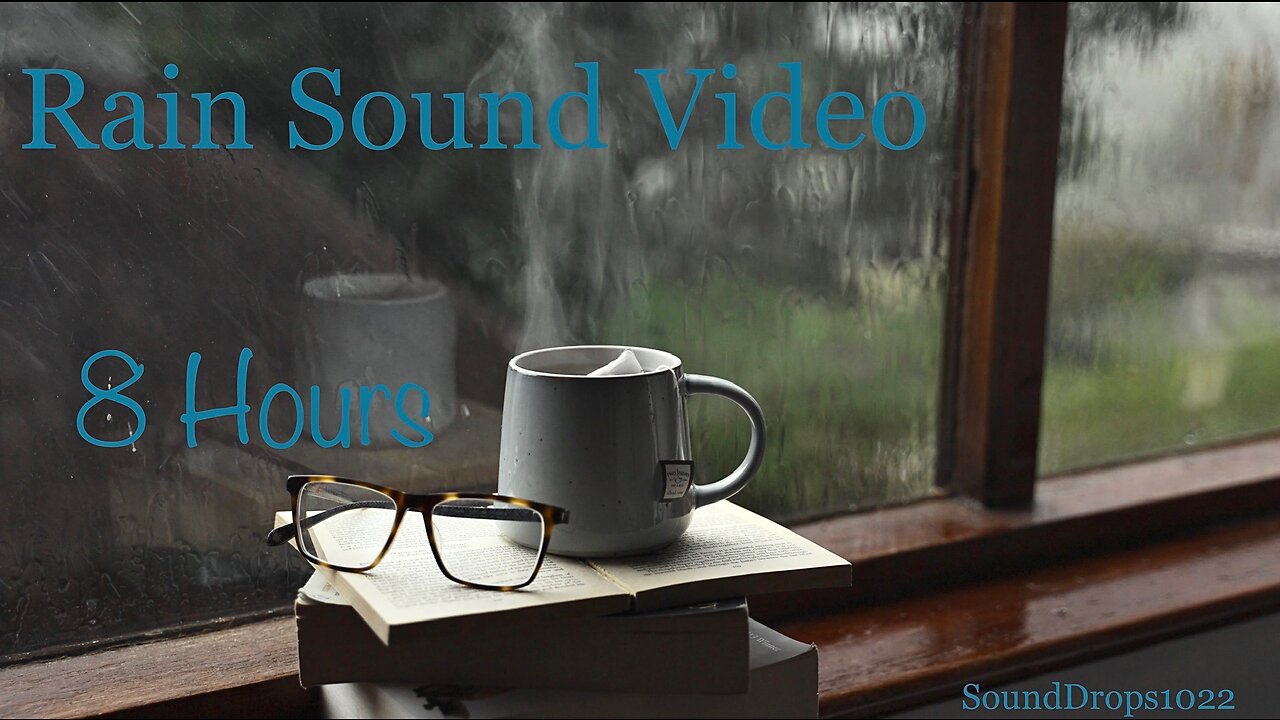 8-Hour Indoor Rain Sounds for Deep Relaxation