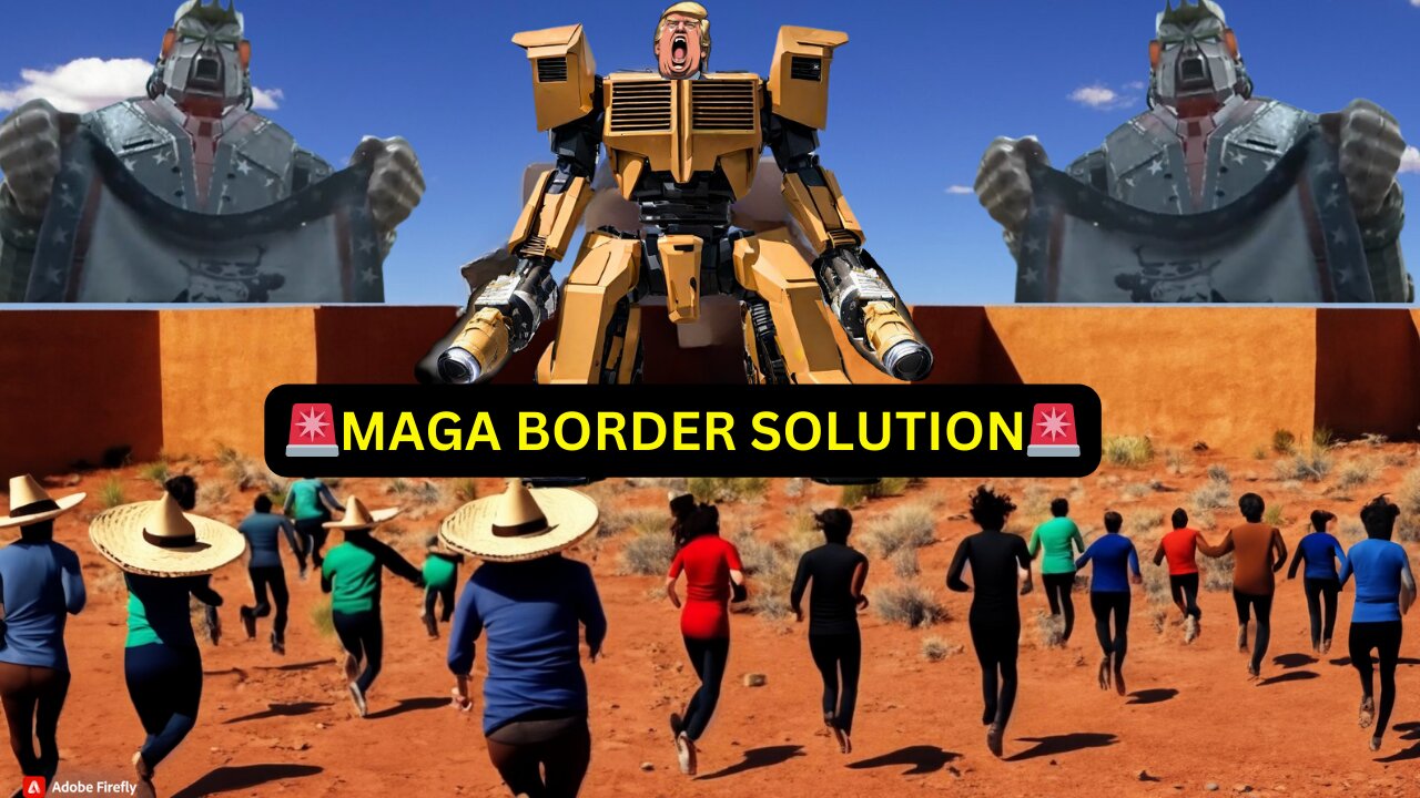 MAGA Border Solution! Trump Transformers!