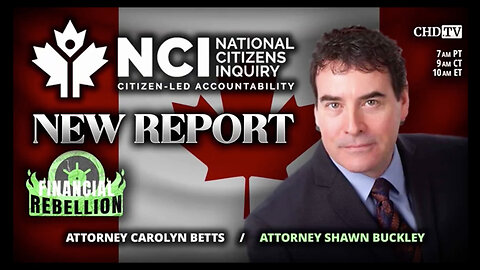 Shawn Buckley Discusses The Comprehensive COVID Report From The National Citizens Inquiry In Canada
